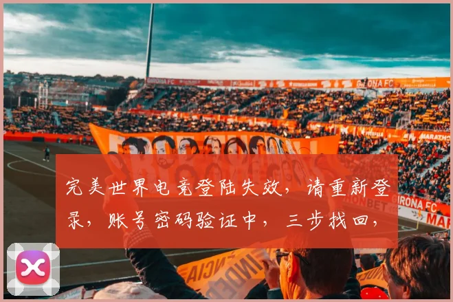 完美世界电竞登陆失效，请重新登录，账号密码验证中，三步找回，快速解决